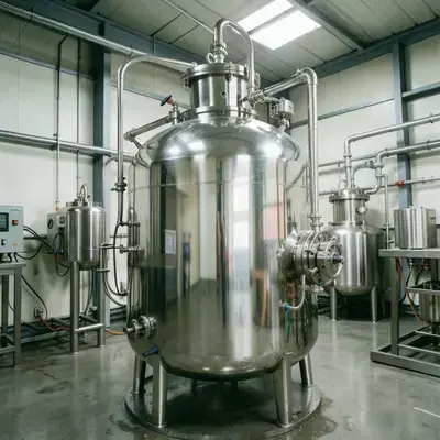 尼崎 製薬プラント 反応槽研磨