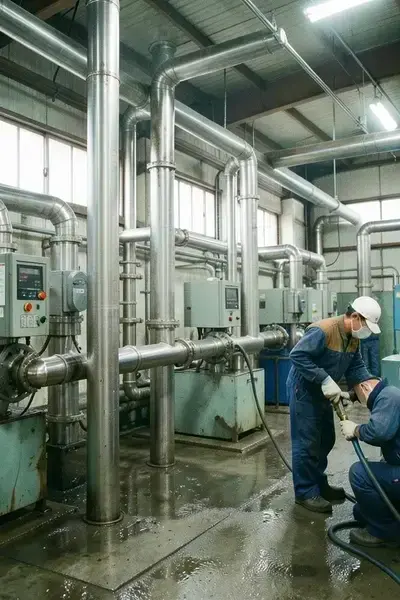 江東区 工場 配管洗浄