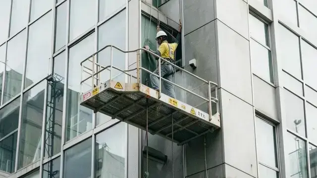高所窓清掃